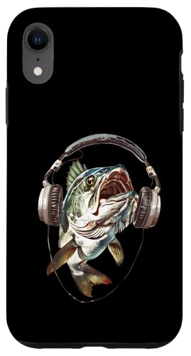 Hülle für iPhone XR Tarpon Kopfhörer von Funny Tarpon Headphones Design