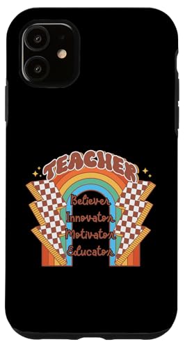 Hülle für iPhone 11 Lehrer Kunst Männer Frauen Lustige Schule Lehrer von Funny Teacher Gifts