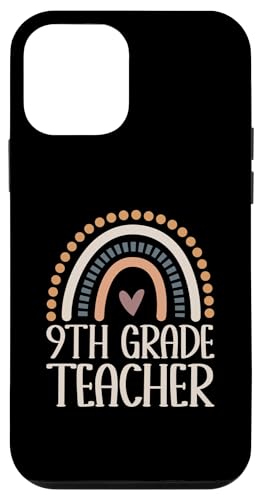 Hülle für iPhone 12 mini 9. Klasse Lehrer Boho Regenbogen von Funny Teacher Gifts