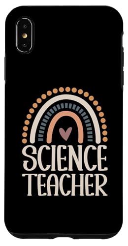 Hülle für iPhone XS Max Lehrer für Naturwissenschaften Boho Rainbow Naturwissenschaftslehrer von Funny Teacher Gifts