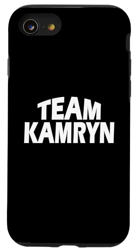 Mannschaft Kamryn Hülle für iPhone SE (2020) / 7 / 8 von Funny Team