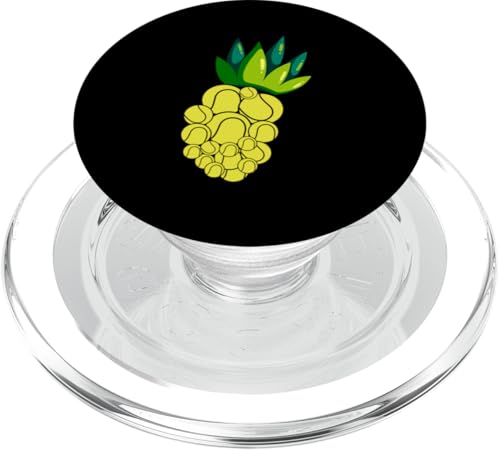 Pineapple Tennis Vibe Creative Sports Fusion PopSockets PopGrip für MagSafe von Funny Tennis Apparel & Gifts for Players & Fans