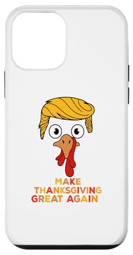 Hülle für iPhone 12 mini Funny Turkey Face Make Thanksgiving Great Again Trump 2024 von Funny Thanksgiving Turkey Tee Store