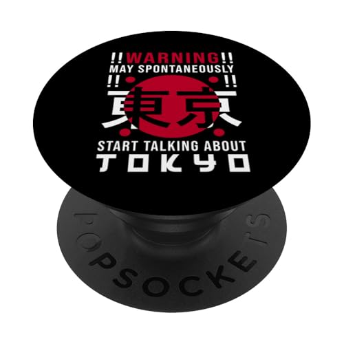 Tokyo Japan Travel Lover Japanische Reisende Enthusiast PopSockets mit austauschbarem PopGrip von Funny Travel Holiday Souvenirs Gifts