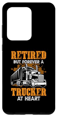 Hülle für Galaxy S20 Ultra Retired But ForeverA Trucker At Heart Funny Truck Driver von Funny Truck Driver Trucker Apparel