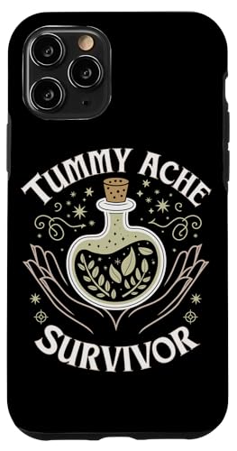 Überlebender Bauchschmerzen Überlebende Hülle für iPhone 11 Pro von Funny Tummy Ache Survivor Gifts for Women and Men