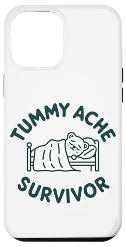 Überlebender Bauchschmerzen Überlebende Hülle für iPhone 12 Pro Max von Funny Tummy Ache Survivor Gifts for Women and Men