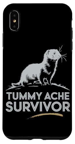 Überlebender Bauchschmerzen Überlebende Hülle für iPhone XS Max von Funny Tummy Ache Survivor Gifts for Women and Men