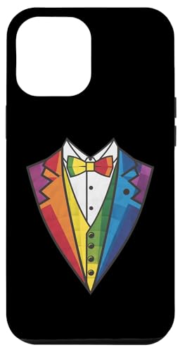 Hülle für iPhone 15 Plus Kleinkind Smoking Kostüm für Jungen, Kinder, Männer, niedlicher Regenbogen-Smoking von Funny Tuxedo Parties Wedding Prom Batchelor Design