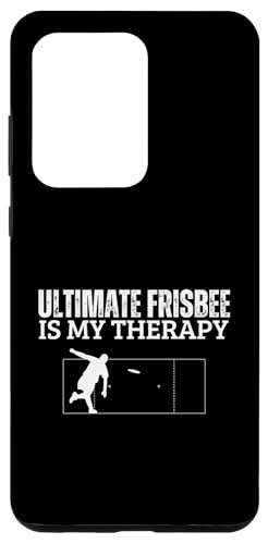 Hülle für Galaxy S20 Ultra Ultimate Frisbee ist meine Therapie Lustiger Ultimate Frisbee-Spieler von Funny Ultimate Frisbee Players Flying Disc Designs