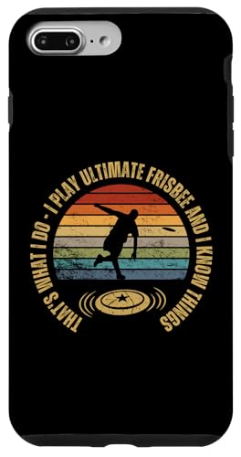 Hülle für iPhone 7 Plus/8 Plus Ultimate Frisbee Das mache ich Lustiges Ultimate Frisbee von Funny Ultimate Frisbee Players Flying Disc Designs