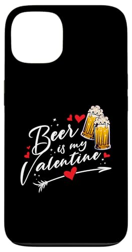 Hülle für iPhone 13 Lustiges Valentinstag Drunk Cupid Beer Is My Valentine Men von Funny Valentines Day Couple Gifts Shop