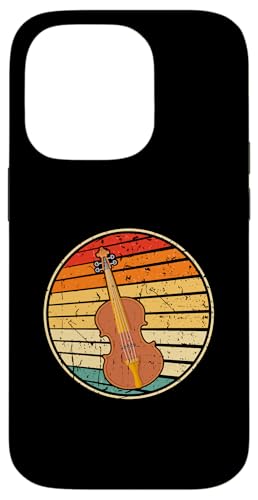 Hülle für iPhone 14 Pro Violine Retro Vintage Musik Violinspieler Violinist von Funny Violin Player Gifts