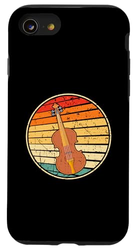 Hülle für iPhone SE (2020) / 7 / 8 Violine Retro Vintage Musik Violinspieler Violinist von Funny Violin Player Gifts