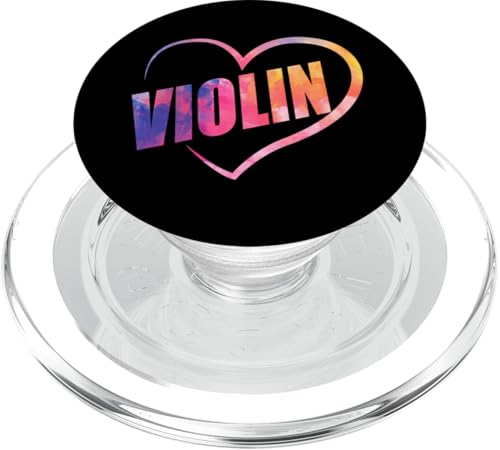 Violine Violinist Herz Aquarell Violine PopSockets PopGrip für MagSafe von Funny Violin Player Orchestra Violinist HD0