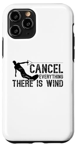 Lustiges Wakeboarden - Abbrechen alles da ist Wind Hülle für iPhone 11 Pro von Funny Wakeboarding Quotes