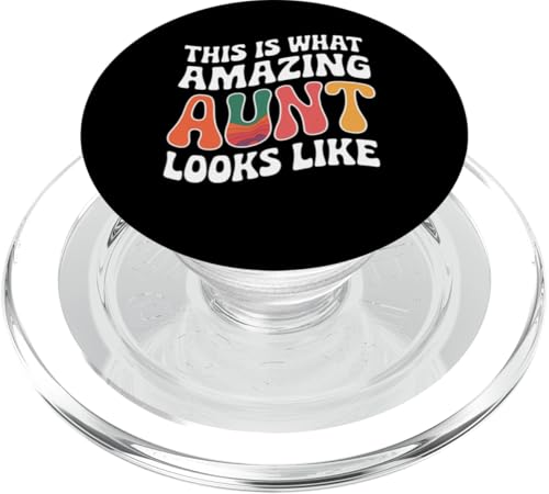 So sieht eine tolle Tante aus! Lustige Frauendame PopSockets PopGrip für MagSafe von Funny Women Humor Clothing