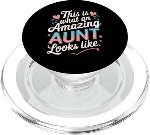 So sieht eine tolle Tante aus Süße lustige Tantenfrauen PopSockets PopGrip für MagSafe von Funny Women Humor Clothing