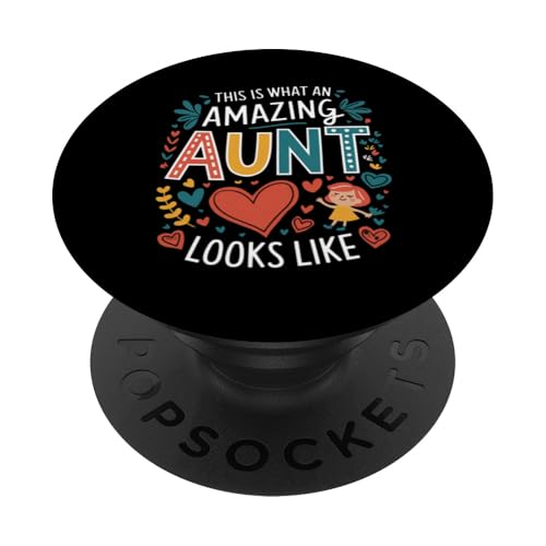 So sieht eine tolle Tante aus. Women Fun Tant Life PopSockets Klebender PopGrip von Funny Women Humor Clothing