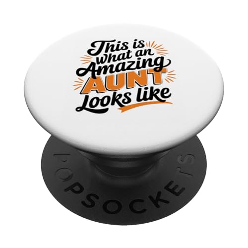 So sieht eine tolle Tante aus. Women Fun Tant Life PopSockets Klebender PopGrip von Funny Women Humor Clothing