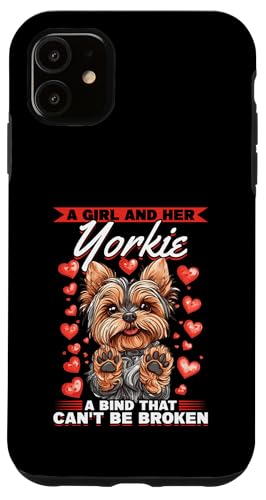 Yorkshire Terrier Yorkie Hundebesitzer Hülle für iPhone 11 von Funny Yorkie Dog Graphics Co.