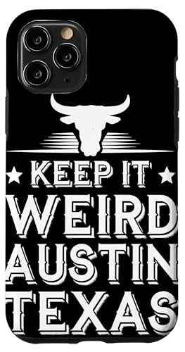 Mach Austin Texas seltsam für Austinite Hülle für iPhone 11 Pro von Funny for Austin Unicorns