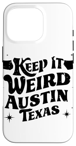 Mach Austin Texas seltsam für Austinite Hülle für iPhone 16 Pro von Funny for Austin Unicorns