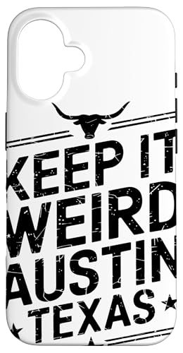 Mach Austin Texas seltsam für Austinite Hülle für iPhone 16 von Funny for Austin Unicorns