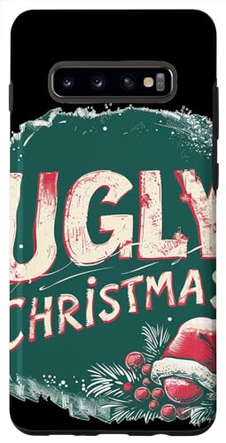 Hülle für Galaxy S10+ Lustiges Photobombing-Outfit für hässliche Weihnachtsfestlichkeiten und Jahreszeiten von Funny ugly Christmas Costume