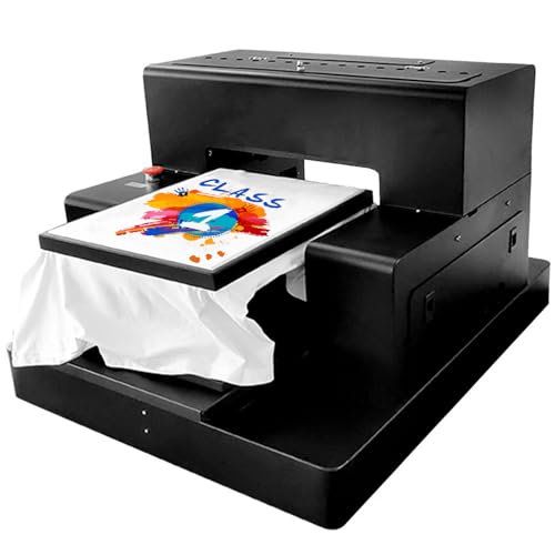 A3 DTG Drucker A3L805 Flachbett Automatischer Drucker DTG/DTF Drucker A3 Multifunktionsdrucker,mit L805 Druckkopf,T-Shirt Drucker,42 * 30CM,1440 * 1440DPI,Direktdruck/Transferdruck,für den Stoffdruck von Furvveerr