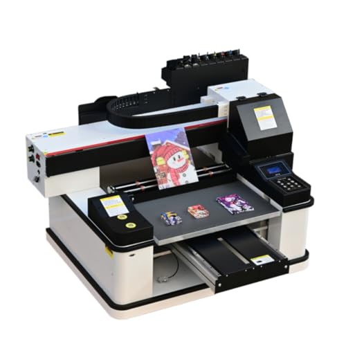 UV Drucker A1 6090 UV Drucker Ausgestattet mit XP600 Druckkopf,Drei Düsen Multifunktionsdrucker,600MM*900MM,Unterstützung des Stapeldruck,des Reliefdrucks und des Drucklacks,Altezza di stampa 0~150mm von Furvveerr