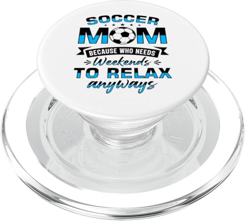 Fußball-Mutter Gameday Soccer Mom PopSockets PopGrip für MagSafe von Fußball Mom Geschenke Fußball-fan Mommy Mothers