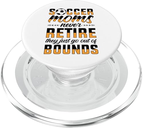 Fußball-Mutter Gameday Soccer Mom PopSockets PopGrip für MagSafe von Fußball Mom Geschenke Fußball-fan Mommy Mothers