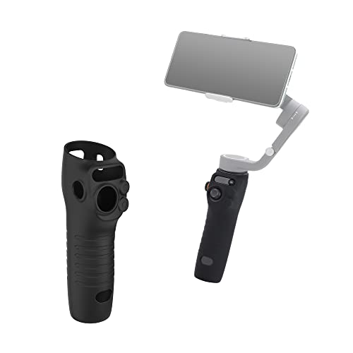 Fututech Schutzhülle aus Silikon für DJI Osmo Mobile 6, Schutzhülle für Stabilisator, Staubschutz, kratzfest, Zubehör (schwarz) von Fututech