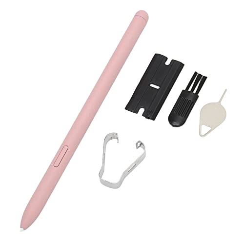 Für Tab S6 Lite Stylus Hochempfindlicher, Präziser, Langlebiger Smart Pen aus Kunststoff mit 5 Spitzen Für SM P610 SM P615, Professionelles Zubehör (PINK) von Fydun