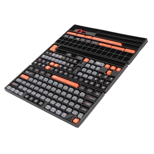 Fydun 154 Tasten PBT-Tastenkappen XDA Höhe Fünfseitige Thermische Sublimation Mechanische Tastatur-Tastenkappen für 61 87 98 104 108, Professionelles Zubehör von Fydun