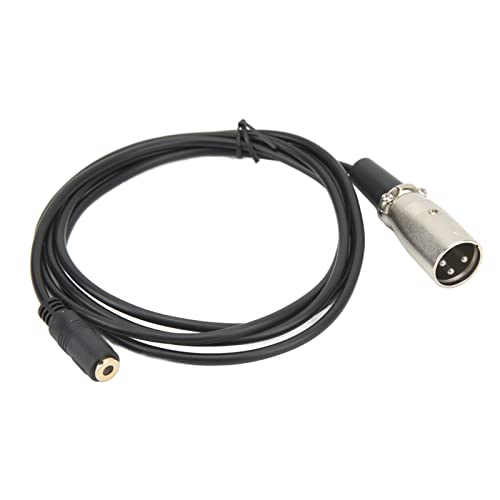 Fydun 3,5 Mm Buchse auf XLR-Stecker Soundkabel 4,9 Fuß Tragbares XLR-Adapterkabel für Lautsprecher PCs Mobiltelefone Tablets Applied Family von Fydun