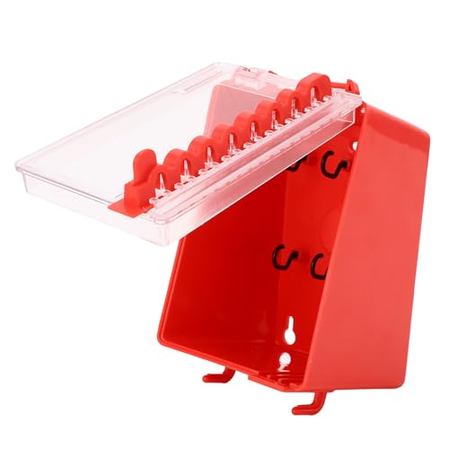 Lockout Tagout Box Wall Mount Group Lock Tragbarer 8 -Loch -Schlüsselorganisator mit Transparenter Panel von Fydun