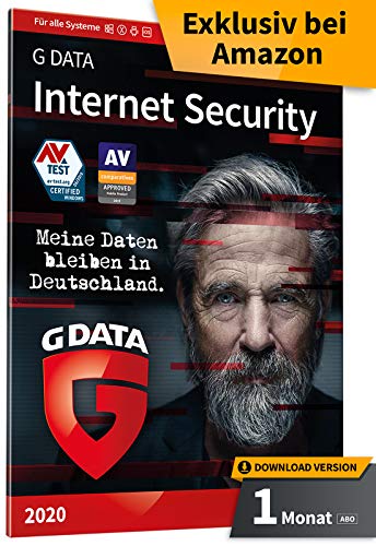 G DATA Internet Security 2020 | 5 PC - 1 Monat | Download - Monatliches Abo | Windows, Mac, Android, iOS | Made in Germany von G DATA