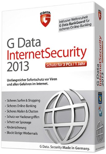 G Data InternetSecurity 2013 - 3 PC von G DATA