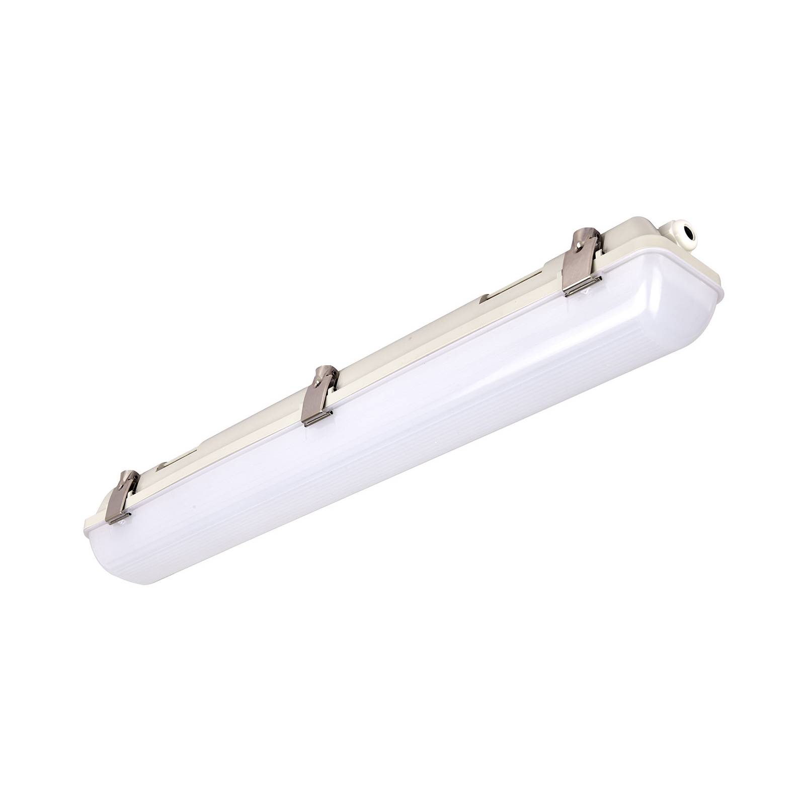 LED-Feuchtraumleuchte 659, grau, 65 cm, 24 W von G & L Handels GmbH