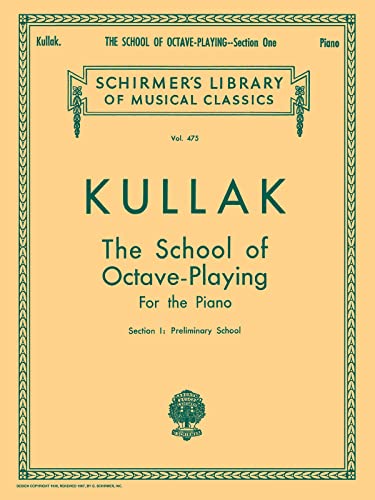 School of Octave Playing, Op. 48 - Book 1 Piano Technique von G. Schirmer