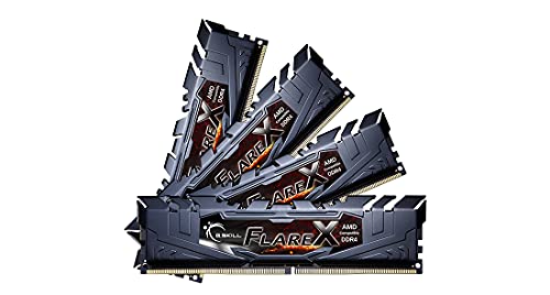 G.Skill DIMM 64 GB DDR4-3200 Quad-KIT Arbeitsspeicher, F4-3200C16Q-64GFX, Flare von G.SKILL