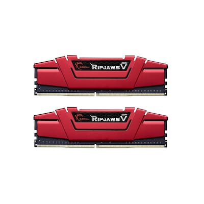 32GB (2x32GB) G.Skill Ripjaws V Rot DDR4-3600 CL19 RAM Speicher Kit von G.Skill
