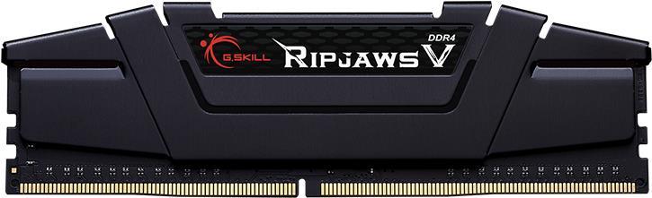 G.Skill Ripjaws V - DDR4 - Kit - 32 GB: 2 x 16 GB - DIMM 288-PIN - 4600 MHz / PC4-36800 - CL19 - 1.5 V - ungepuffert - non-ECC - Classic Black (F4-4600C19D-32GVK) von G.Skill