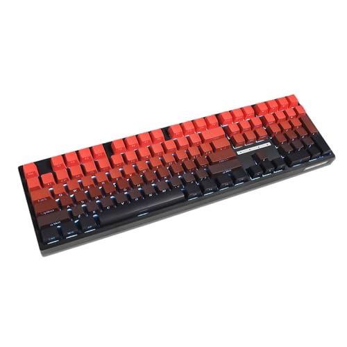 GADAW Ergonomische OEM Höhenverläufe Tastenkappen Set für verbesserten Tippkomfort OEM Keycap LED Display für Tastaturen von GADAW