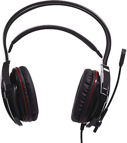 GAMDIAS Eros V2 Kopfhörer (USB) für Spieler virtuelle 7.1 Surround Mikrofon (PS4, Xbox One) schwarz von GAMDIAS
