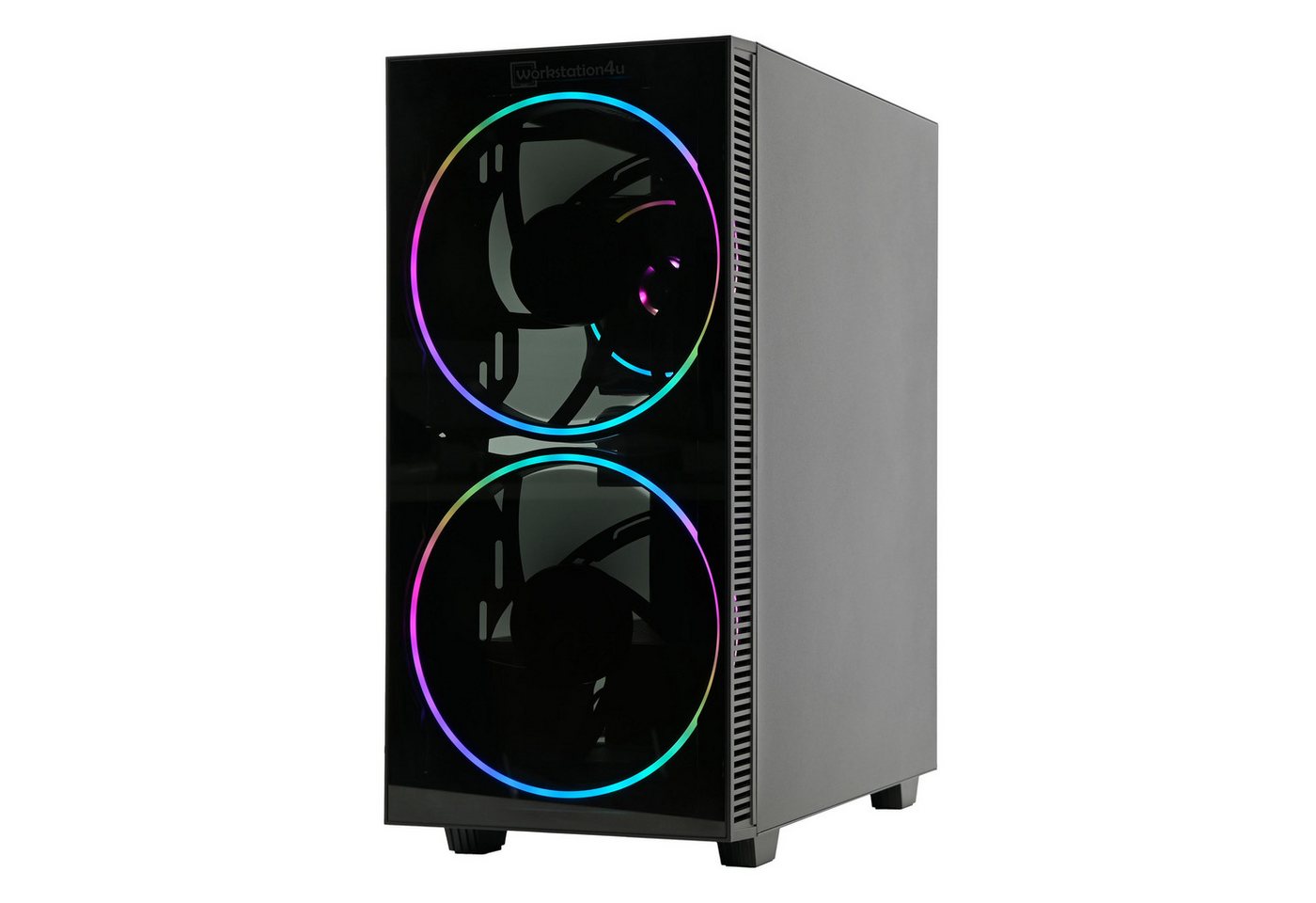 GAMEMAX Black Hole Gaming-PC (AMD Ryzen 7 8700F, RTX 4070 Ti 12GB, 16 GB RAM, 500 GB SSD, Luftkühlung, Ryzen 7 8700F, RTX 4070 Ti 12GB, Windows 11 Pro, WLAN+BT) von GAMEMAX