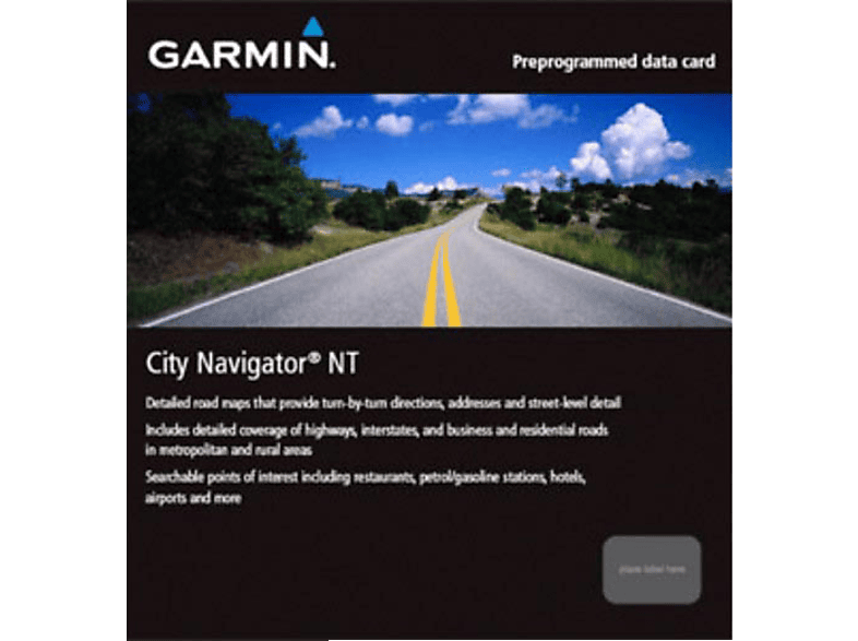 GARMIN City Navigator China NT – English microSD/SD Karte, Kartenmaterial, passend für Navigationsgerät, Schwarz von GARMIN