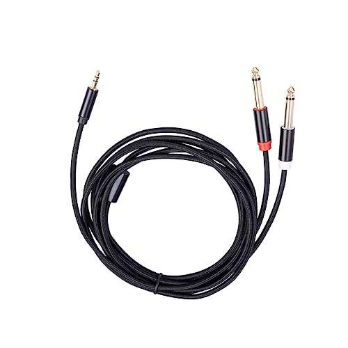 GAROZATION 1Pc E Gitarre Verlängerungskabel Klinke Schwarz Robustes Signal Audio Kabel Für Gitarren Ideal Für Bühnen Und Studioanwendungen ärmschutz Und Hohe Klangqualität von GAROZATION